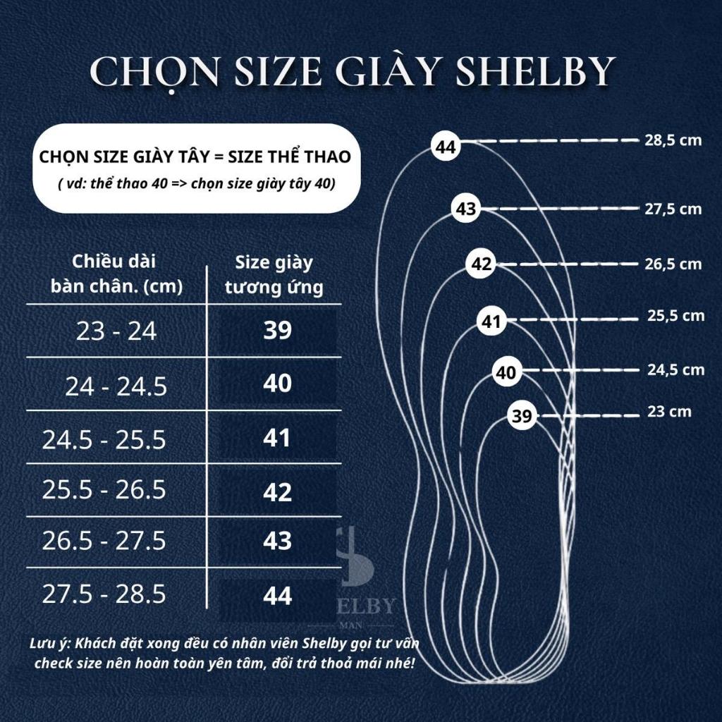 [OB5-Đ] Oxford Captoe Black ShelbyMan | Giày tây  lịch lãm, trang trọng, thiết kế tối giản dành riêng cho các Quý Ông dị