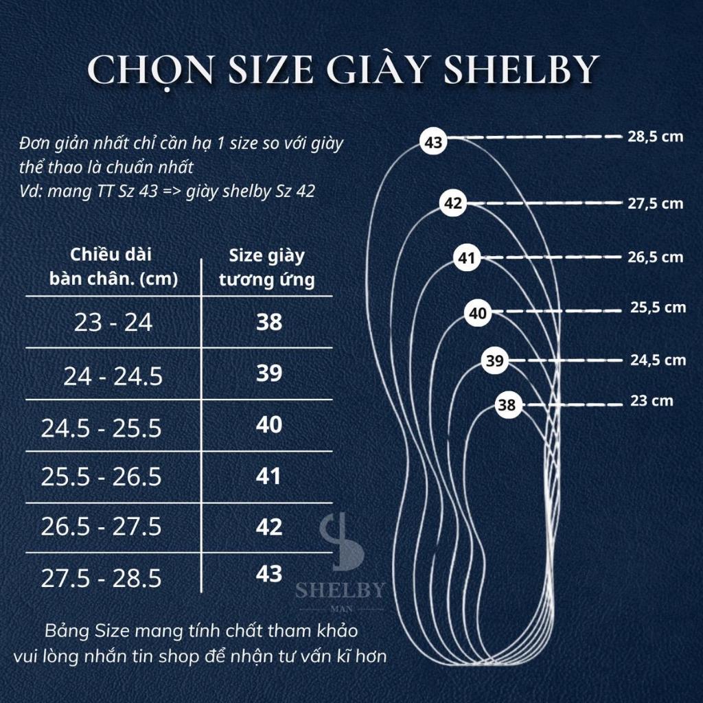 [OCT] Giày da Oxford Brogues ShelbyMan Thanh Lịch,  Trang Trọng,Trẻ Trung, Nổi Bật Phong Cách Sartorial 2025