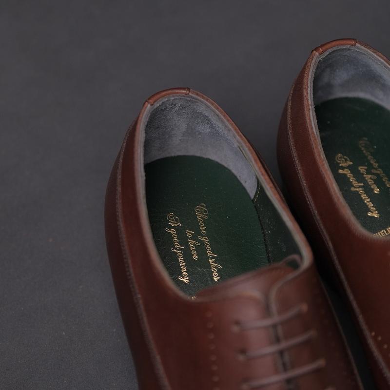 [OB2-N] Giày Oxford Balmoral ShelbyMan Shoes, giày tây sang Trọng, Da Mastrotto Ý, đế Pháp ngoại cao cấp, khâu Mckay