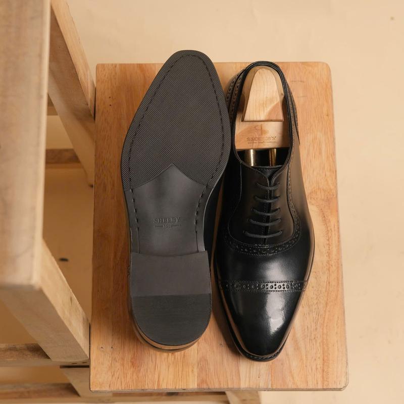 [OCT] Giày da Oxford Brogues ShelbyMan Thanh Lịch,  Trang Trọng,Trẻ Trung, Nổi Bật Phong Cách Sartorial 2025