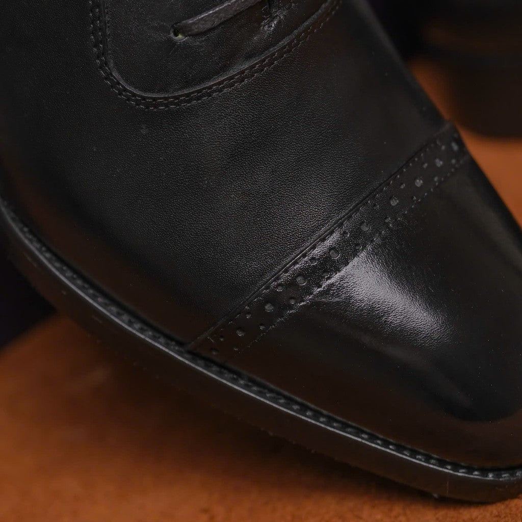 [OB4- Đ] Oxford Classic Brogue Captoe  | Siêu phẩm giày tây da cao cấp mới nhất từ ShelbyMan – hiện thân của vẻ lịch lãm